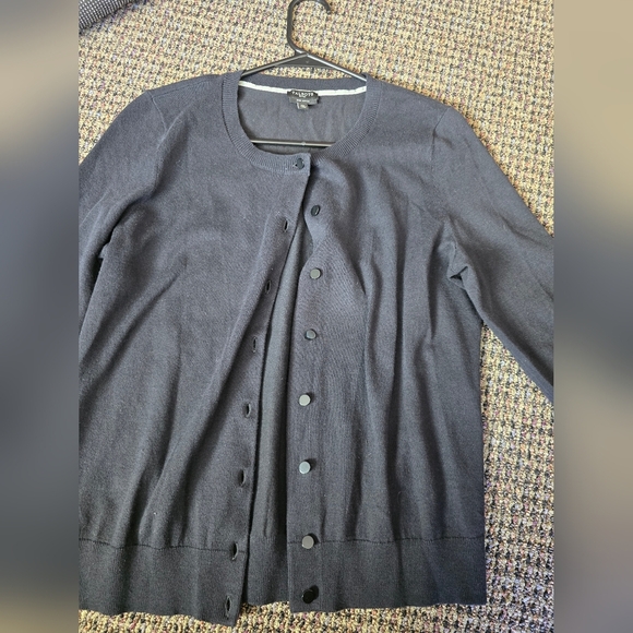 Black Cardigan Sweater - Picture 5 of 6